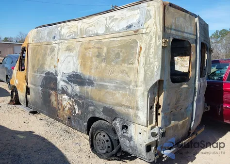 2019 Ram Promaster 2500 High Roof 159 Wb z USA, uszkodzony, nr VIN 3C6TRVDG2KE535503